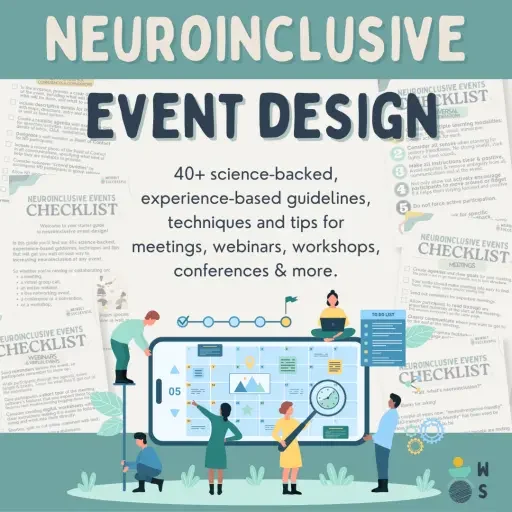 Neuroinclusive event design resource